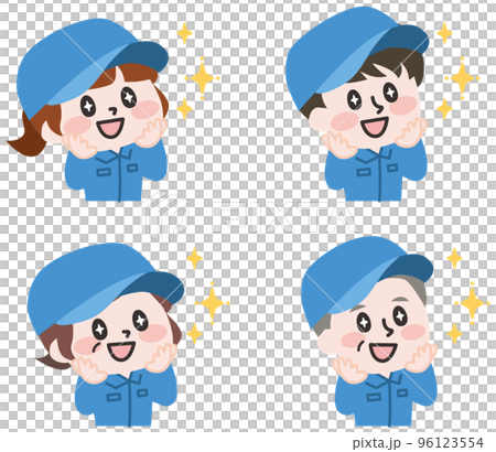 醒目工作服員工套裝 96123554