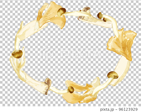 手繪水彩三種蘑菇插圖矩形框橢圓形 手繪水彩三種蘑菇插圖矩形框橢圓形 96123929