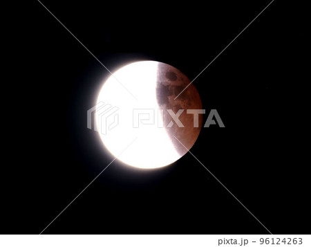 2022年11月8日 442年ぶりの皆既月食と天王星食の終わり 2022年11月8日 442年ぶりの皆既月食と天王星食の終わり 96124263