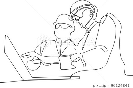 construction manager and engineer working on building site. Vector illustration 96124841