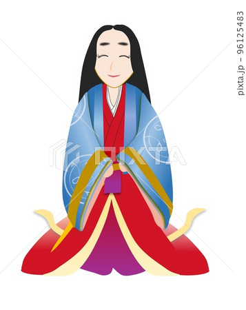 平安貴族　唐衣（微笑） 96125483