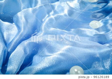 Concept of summer and freshness, cloth in water 96126189