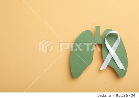 Lung Cancer Awareness Month concept, space for text Lung Cancer Awareness Month concept, space for text 96126704