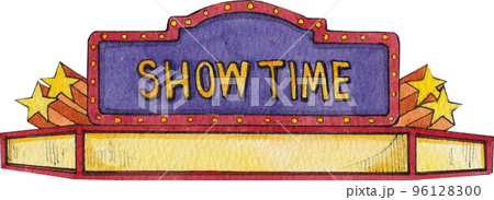 entertainment cinematography, movie film video, cinema icons. Film movie and multimedia icon, watercolor illustration entertainment cinematography, movie film video, cinema icons. Film movie and multimedia icon, watercolor illustration 96128300