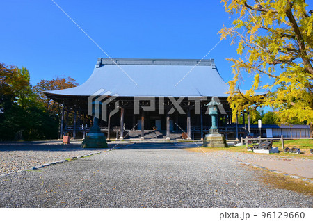 勝興寺　国宝　本堂　実らずの銀杏　高岡市 96129660