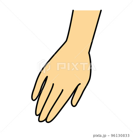 手　手の甲 96130833