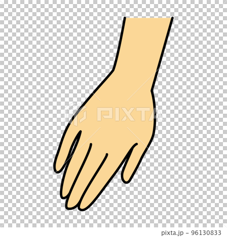 手　手の甲 96130833