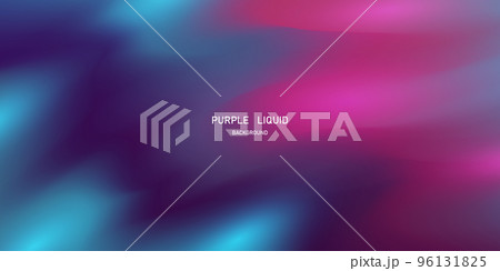 purple liquid abstract background Banner design modern template 96131825
