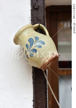 Hanging old ceramic jug 96131865