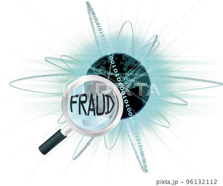 Online Fraud Magnifying Glass Searching Data 96132112