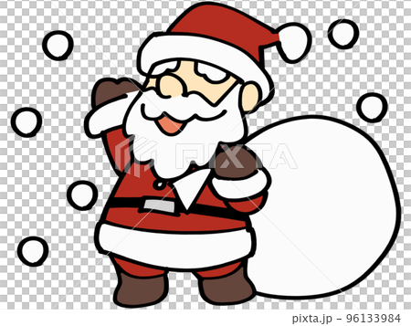 christmas santa claus illustration material 96133984