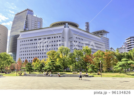 大阪府大阪市　大阪府警察本部の建物 96134826