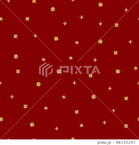 Seamless New Year brilliant glitter pattern 96135207