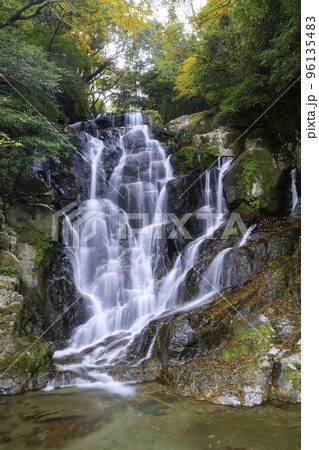 糸島の人気スポット 秋の美しい白糸の滝 (福岡県糸島市) 糸島の人気スポット 秋の美しい白糸の滝 (福岡県糸島市) 96135483