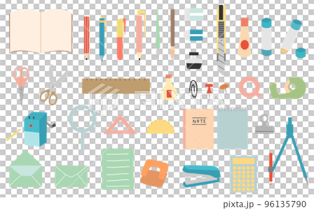 文具圖標集 96135790