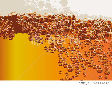 Cold lager beer drink with bubbles and drops Cold lager beer drink with bubbles and drops 96135842