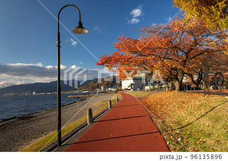 上諏訪温泉　諏訪市湖畔公園 96135896