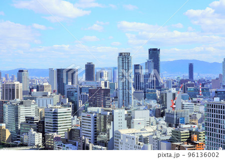 大阪国際会議場（グランキューブ大阪）ヘリポートからの眺め（めったに見ることができない眺望） 96136002