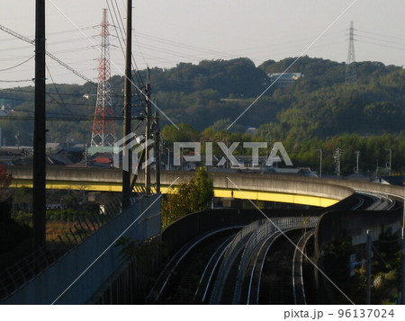 桃花台線の残った線路です。 桃花台線の残った線路です。 96137024