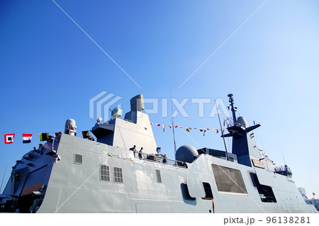 タイ海軍 巡洋艦 プミポンアドウンヤデート FFG-471 Thai Navy 神奈川県 横須賀  96138281