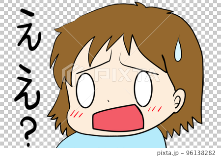 驚きの顔 驚き顔の女性[11004099811]の写真・イラスト素材｜アマナイメージズ