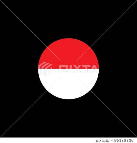 Indonesian flag icon 96138306