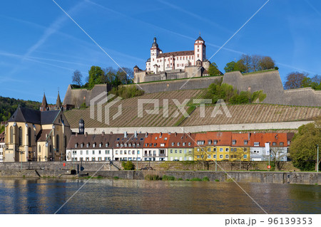 View of Marienberg Fortress, Wurzburg, Germany 96139353