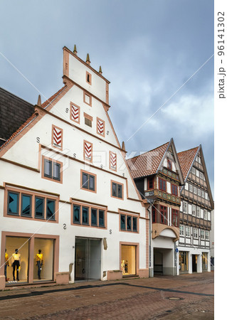 Street in Lemgo, Germany 96141302