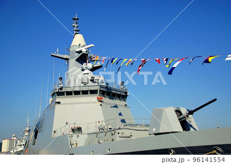 タイ海軍 巡洋艦 プミポンアドウンヤデート FFG-471 Thai Navy 神奈川県 横須賀  96141554