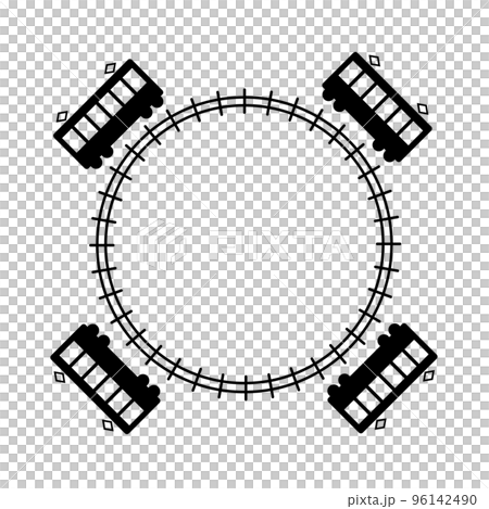 Route map image of the loop line of the train 96142490