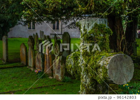 Cemetery in the Lake District area. 96142803