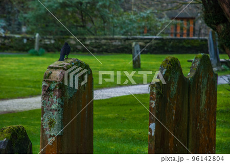 Cemetery in the Lake District area. 96142804