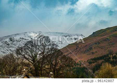 Beautiful mountains in the area Lake District. Beautiful mountains in the area Lake District. 96142807