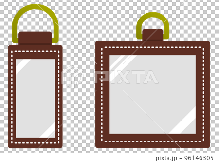 高級感のある革製のネームホルダー 高級感のある革製のネームホルダー 96146305