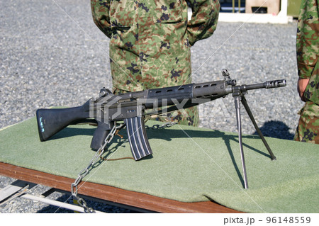 展示中の自衛隊89式小銃 展示中の自衛隊89式小銃 96148559