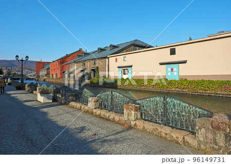 北海道 小樽運河 北海道 小樽運河 96149731