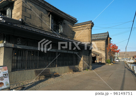 北海道　小樽大正硝子館の通り 96149751