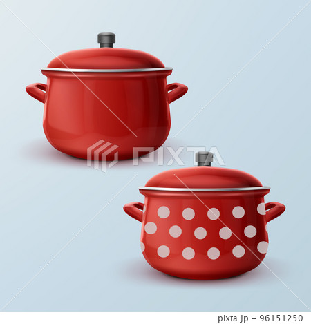 Two red saucepan Two red saucepan 96151250