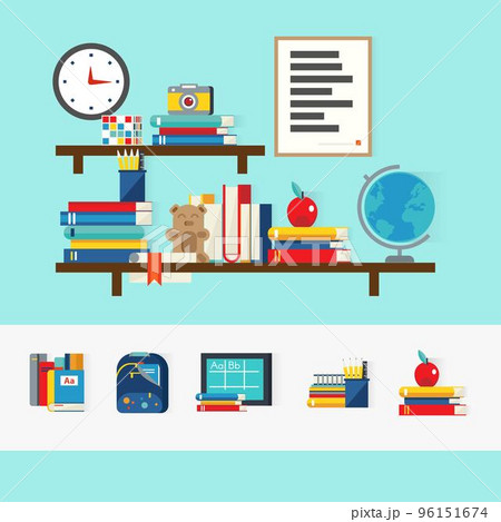 School Books Concept 96151674