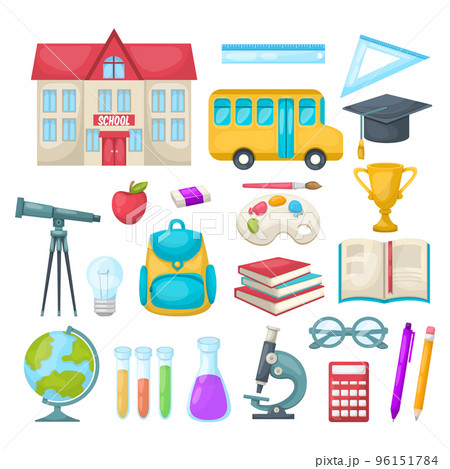 School Icon Set 96151784