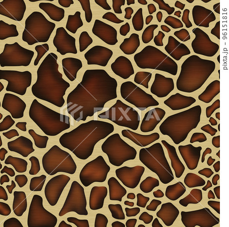 giraffe skin pattern