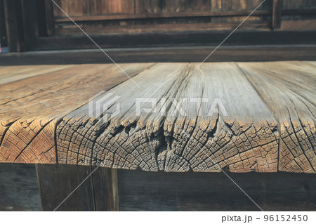 Old weathered wood background and natural 96152450
