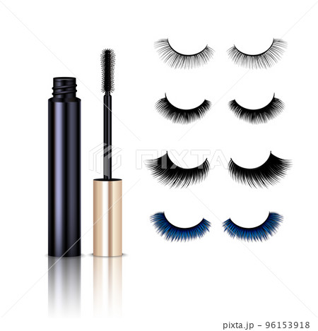 Realistic False Lashes Mascara Set 96153918