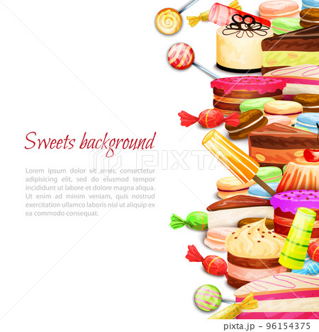 Sweet Food Background 96154375