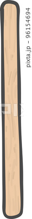 brown wooden sign board pole stick simple doodle cartoon drawing brown wooden sign board pole stick simple doodle cartoon drawing 96154694