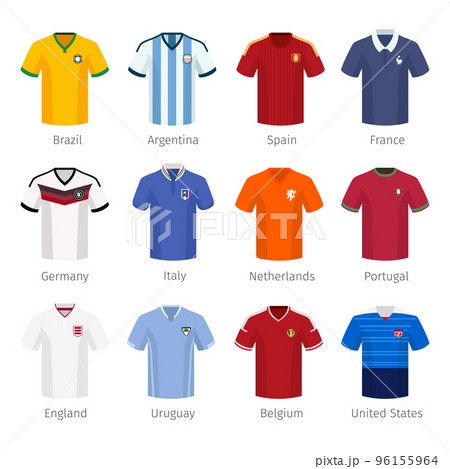 Soccer uniform or football of national teams Soccer uniform or football of national teams 96155964