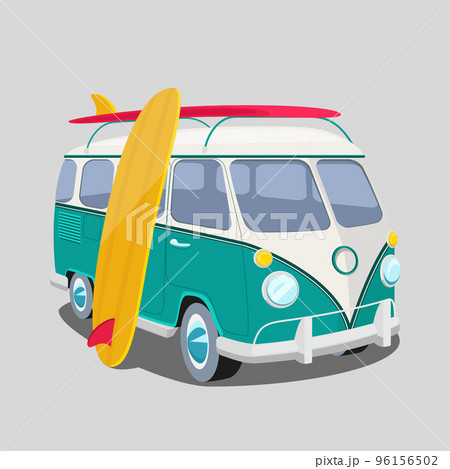 Surfer van poster or t-shirt graphics Surfer van poster or t-shirt graphics 96156502