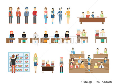 Students at University 96156680