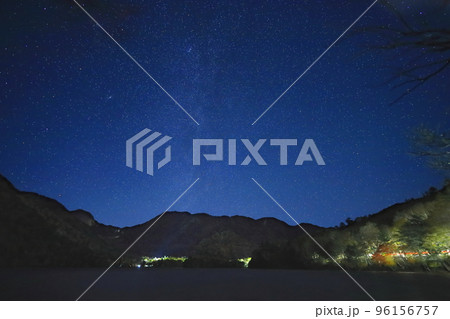 奥日光湯元の絶景星空／栃木県日光市 96156757
