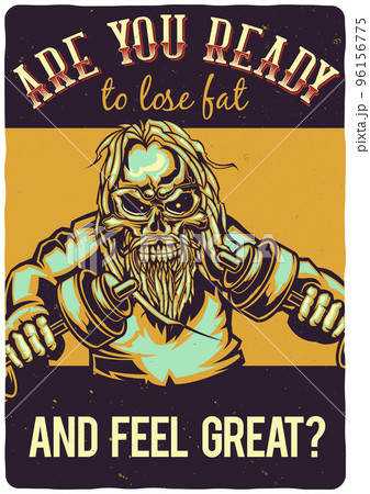 T-shirt or poster design. 96156775
